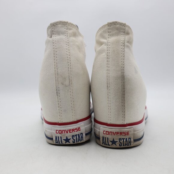 Converse All Star Chuck Taylor Women's Size 9 White Lux Hidden Wedge Sneaker - Picture 5 of 11